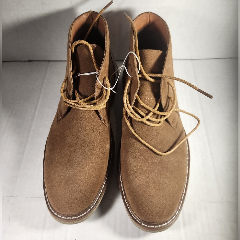 NWOT Men's Vance Co. Suede & Leather Chukka Boot